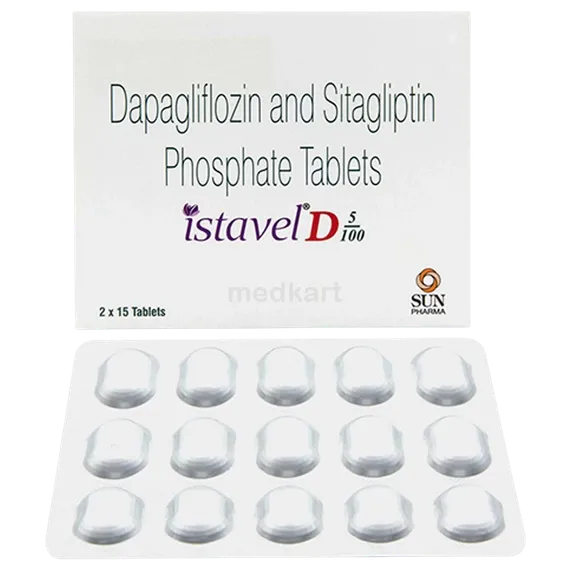 istavel d 5/100mg tablet 15's